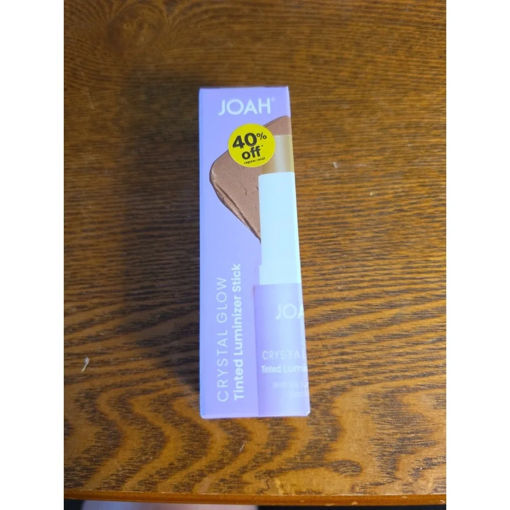 Joah Tinted Luminizer Stick Crystal Glow Light Tan Warm Undertones TW010